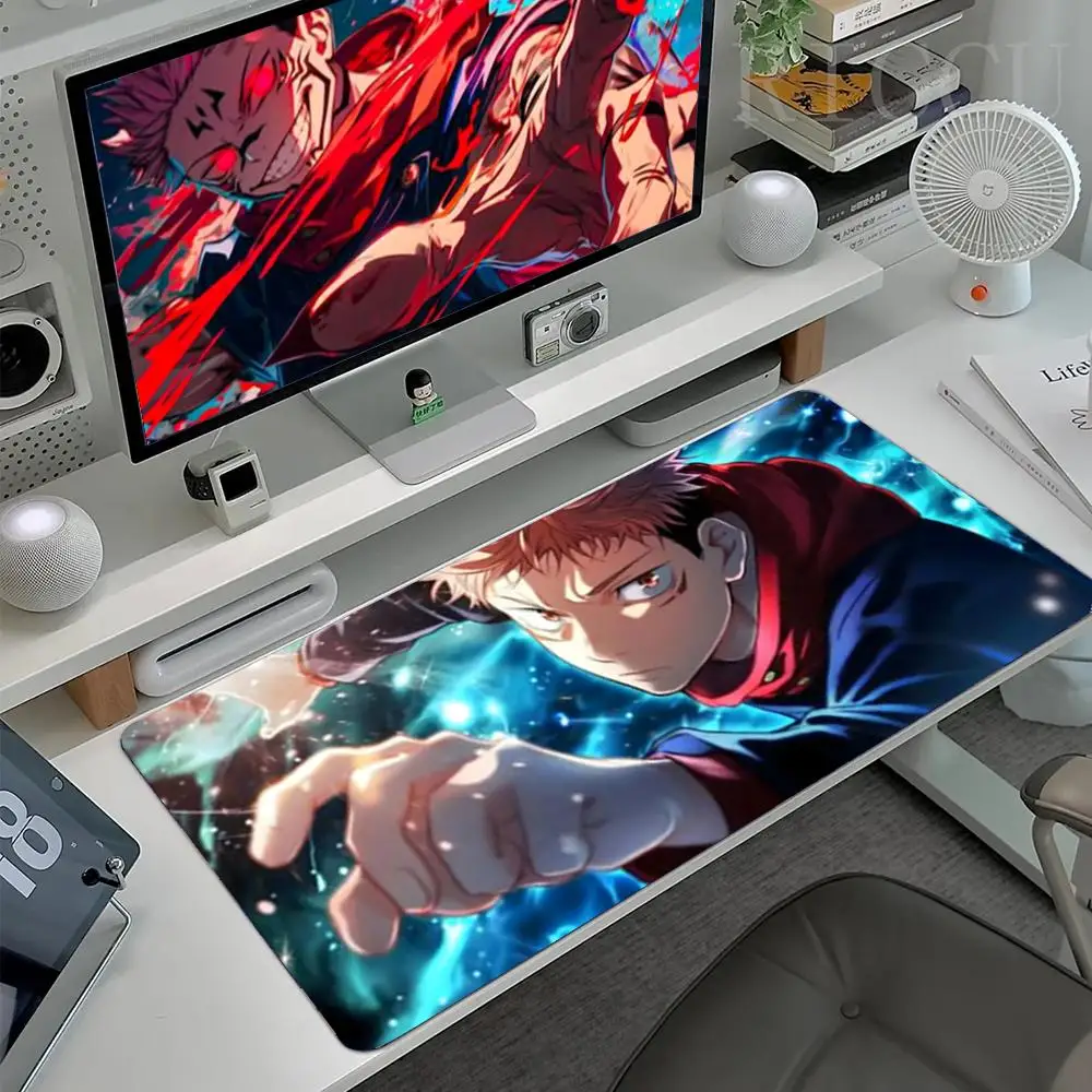 

Yuji Itadori Mouse Pad Mousepad Large Gaming Mouse Pad LockEdge Thickened Computer Keyboard Table Desk Mat