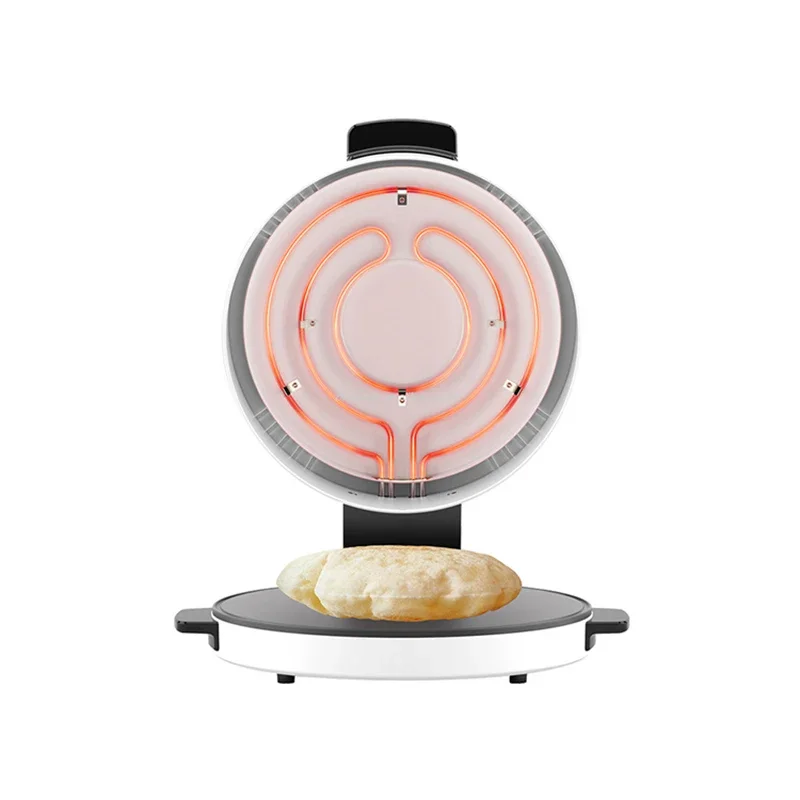 Electric Arabic Bread Maker Household Steak Pan Machine Countertop Pizza Oven with Non-stick Bakeware