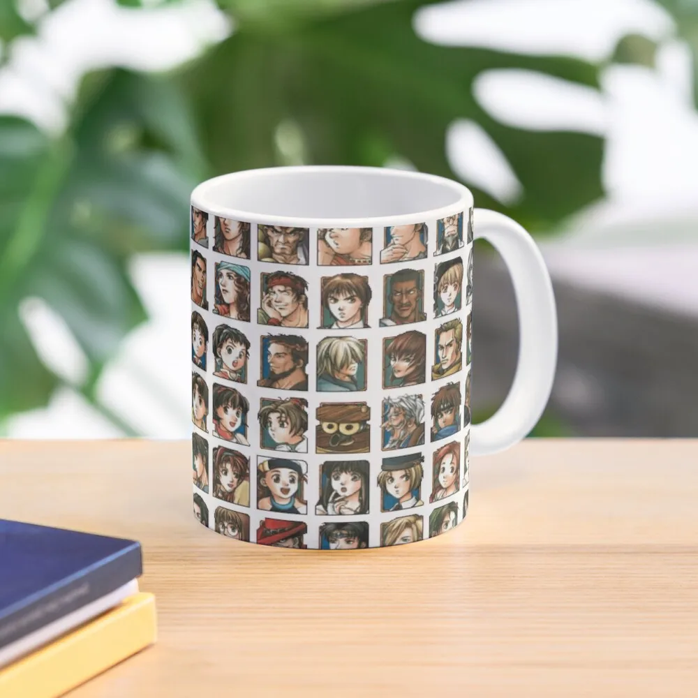 

Suikoden 2 Cast Coffee Mug Ceramic Coffee Cup Coffe Mug Anime Cup Cups For Coffee