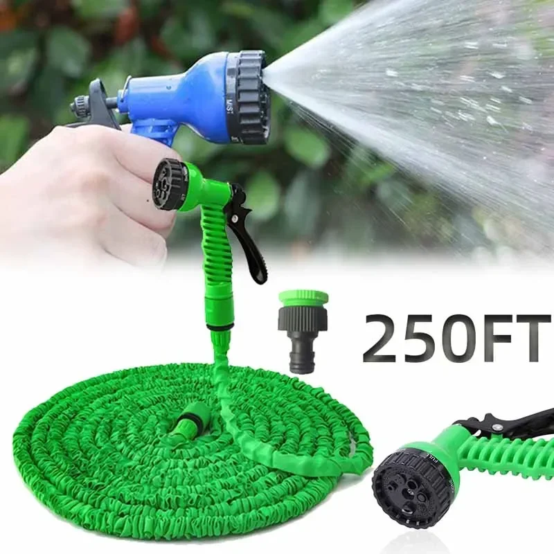 

Home Garden Hoses High-Pressure Expandable Magic Hose Multi-Function Water Gun Sprayer Car Wash Pipe Home Garden Watering Hose