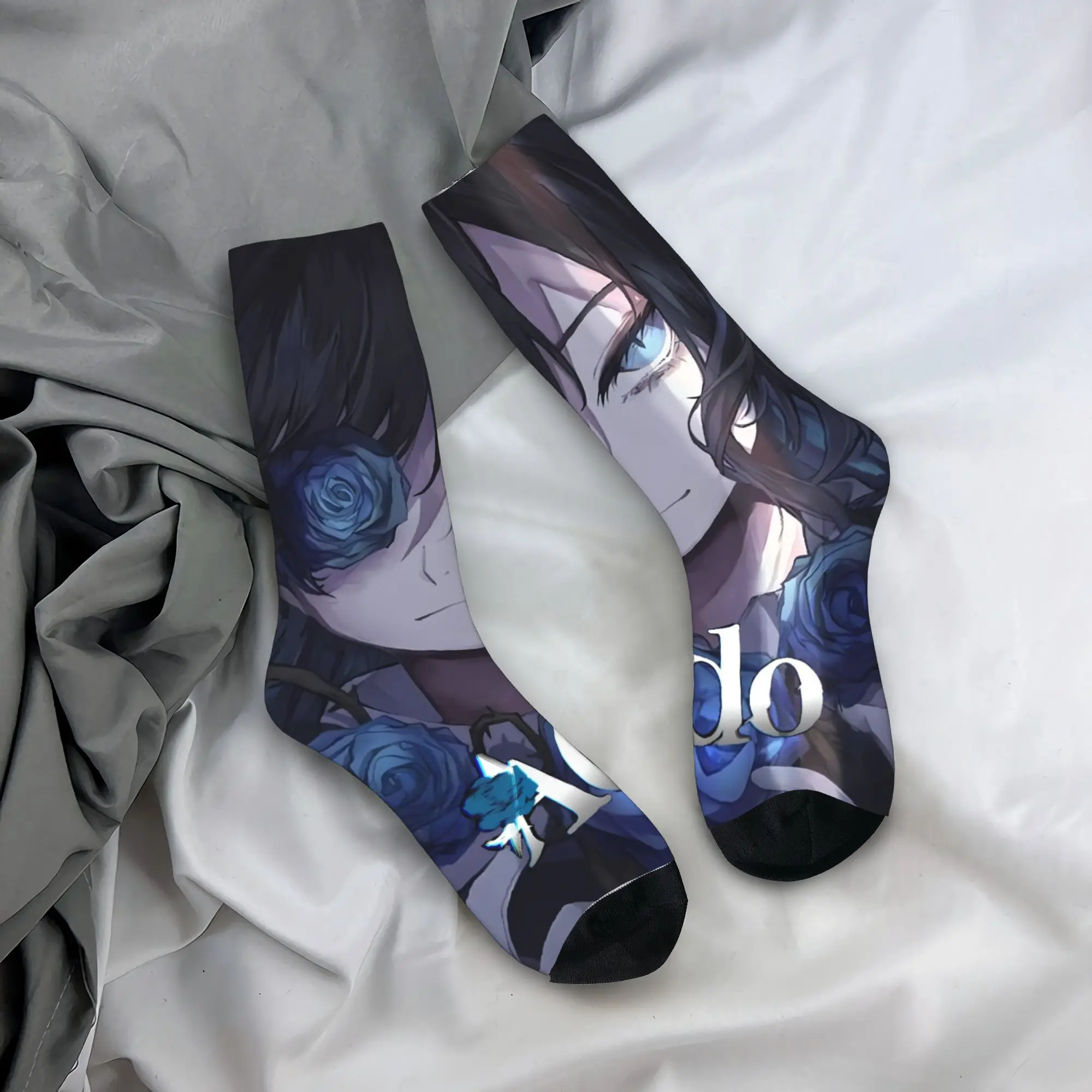 

Couple Socks Ado WORLD TOUR 2025 Hibana Stockings Anti Sweat Soft Breathable Socks Spring Kawaii Graphic Cycling Socks