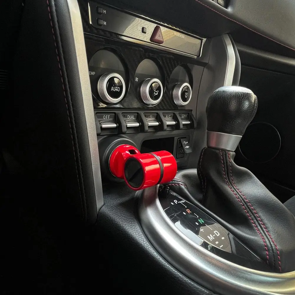 Botón de arranque de coche, palanca de cubierta de botón de encendido automático, regalo de arranque basculante automotriz, botón de motor de coche One-T C0E8