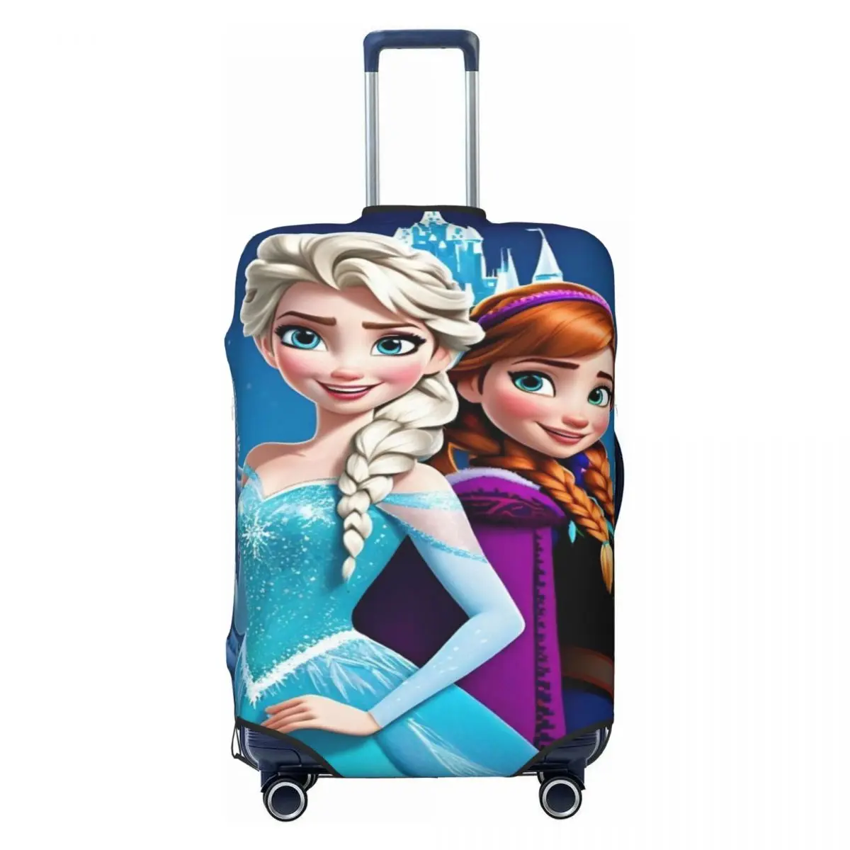 

Custom F-Frozen Cartoon Luggage Cover Protector Cute Travel Suitcase Covers for 18-32 Inch