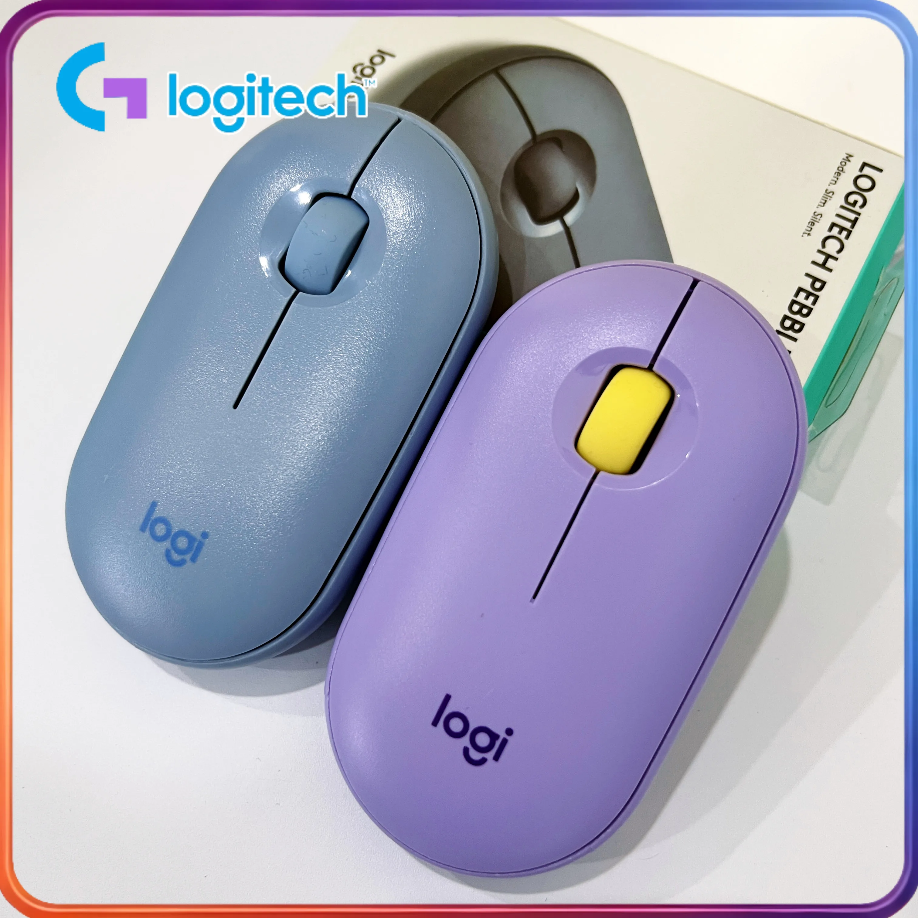 Logitech M350 Wireless Mouse: Lightweight, Portable, and Connects to Multiple Devices  Perfect for Both Office and Travel