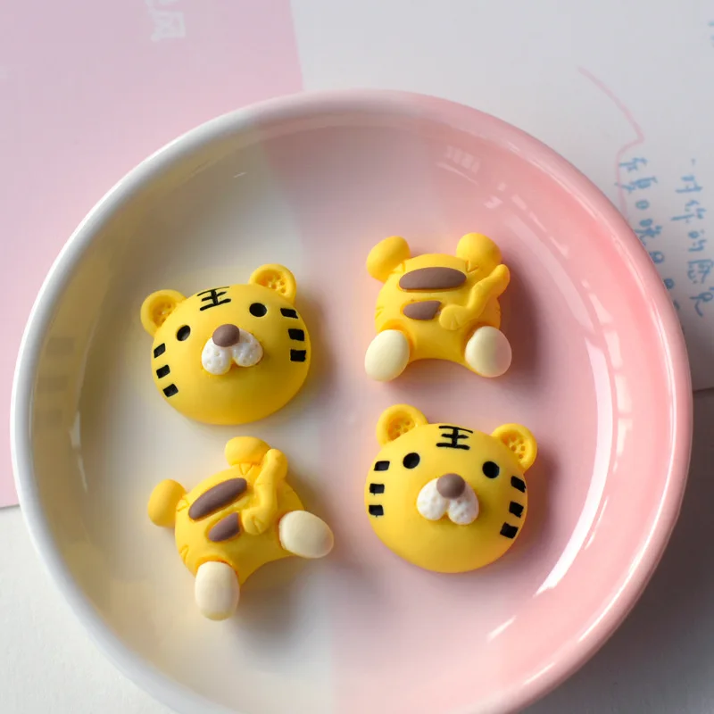 

Kawaii Tiger Slime Charms Kit Cute Cartoon DIY Filler Resin Decor Add Ins For Clear Fluffy Cloud Slime Accessories 1/5/10pcs