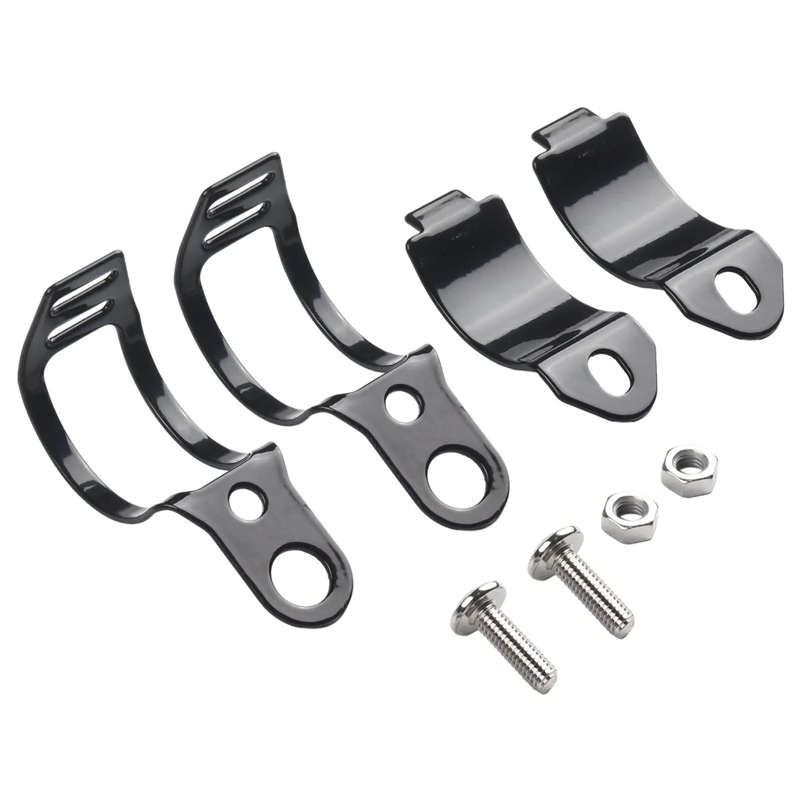 Motorcycle Turn Signal Light Mount Bracket for Motorbike Front Fork Construction 30mm 43mm Fork Tube Compatible