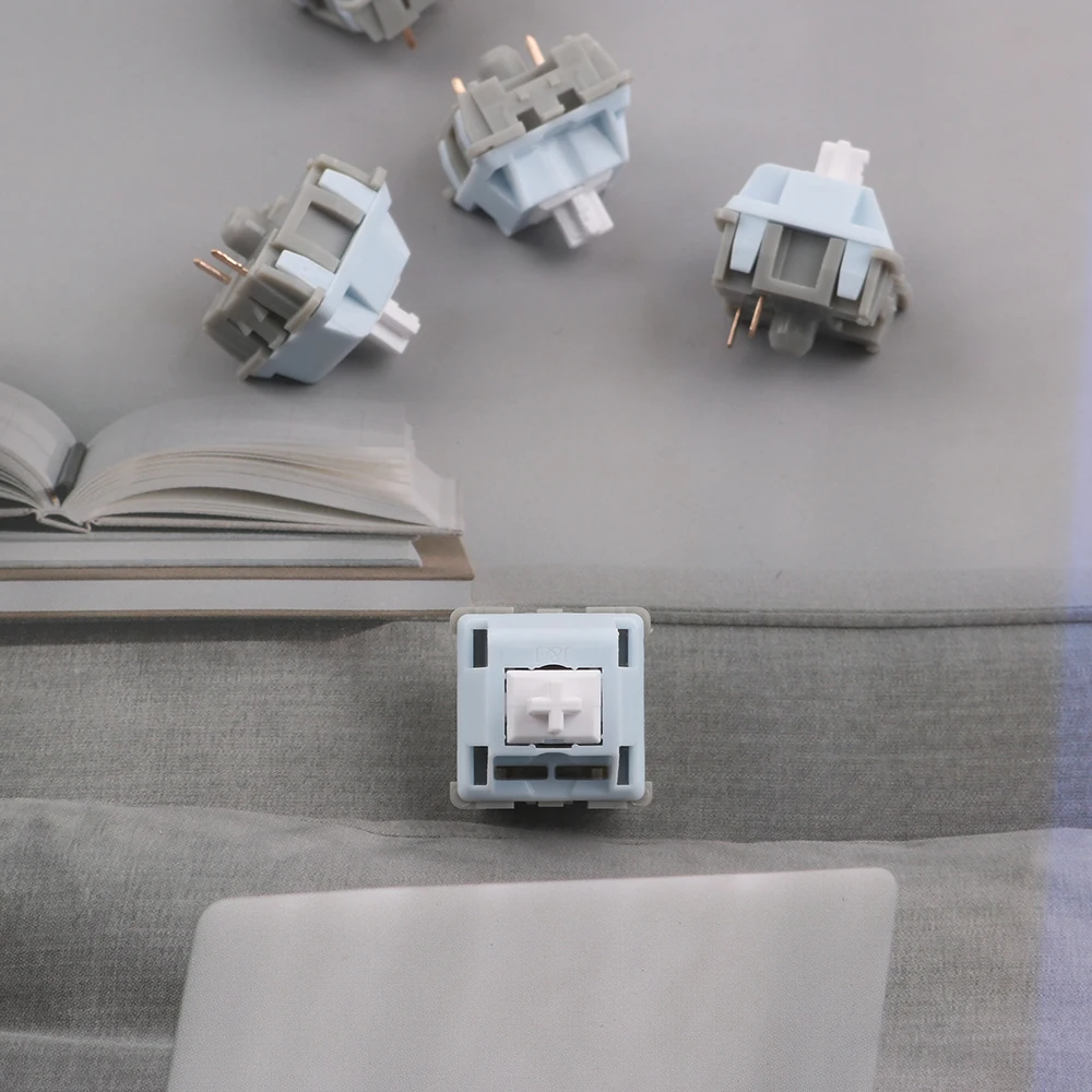 Jarvis JJ Switch Super Strong Silence Linear Custom Hot Swap Office Mechanical Keyboard Switch PC Japan Lubrication 18mm Spring