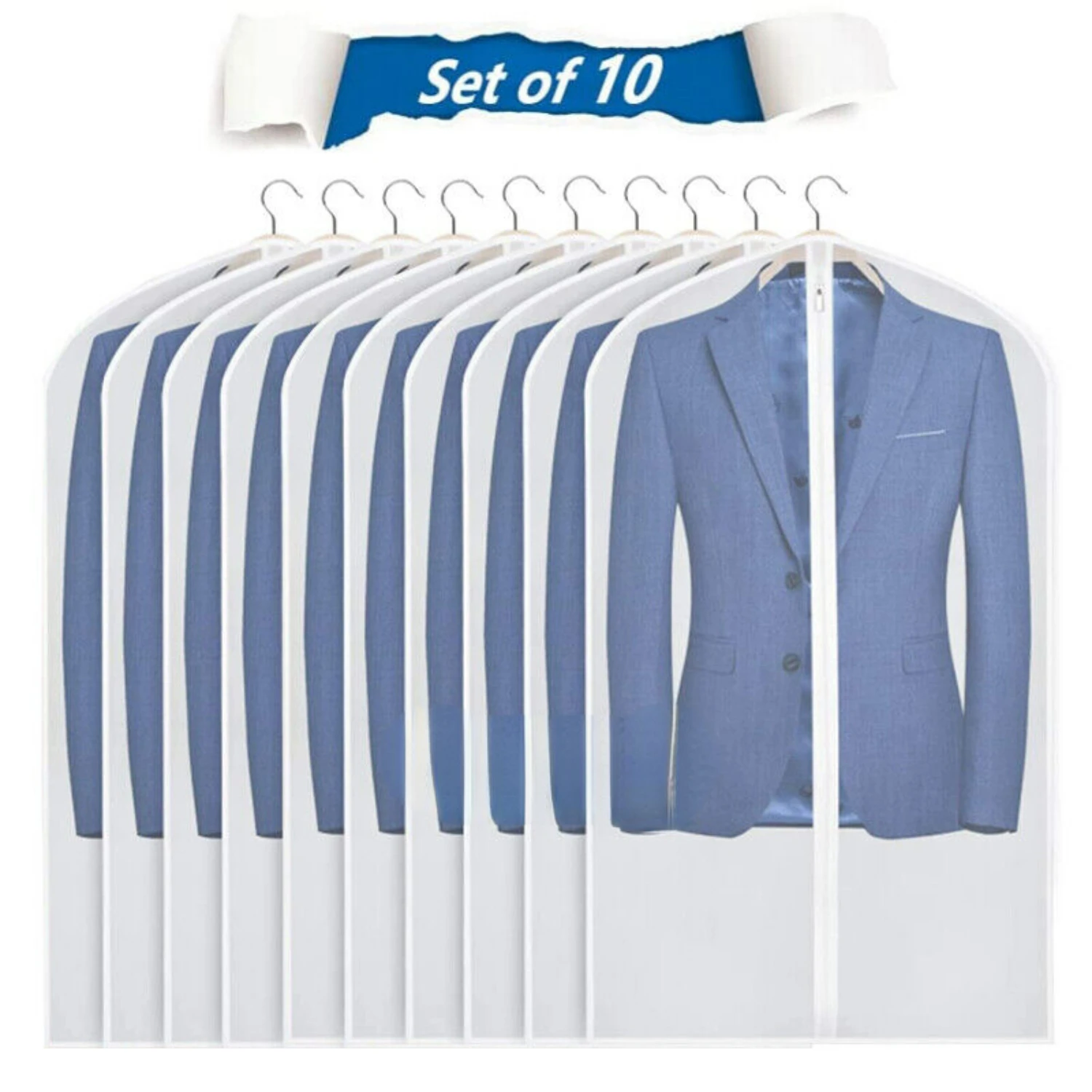 Manténgase organizado y mantiene su armario se busca imaculada con esta prenda protectora extra grande elegante, de alta calidad y premium b