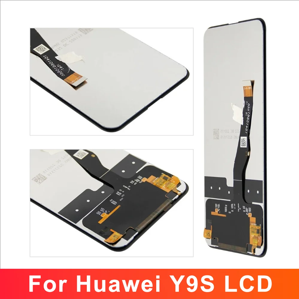 New High Quality Display For Huawei Y9S Y9 s / P Smart Pro 2019 LCD Touch Screen With Frame Digitizer with frame Display module