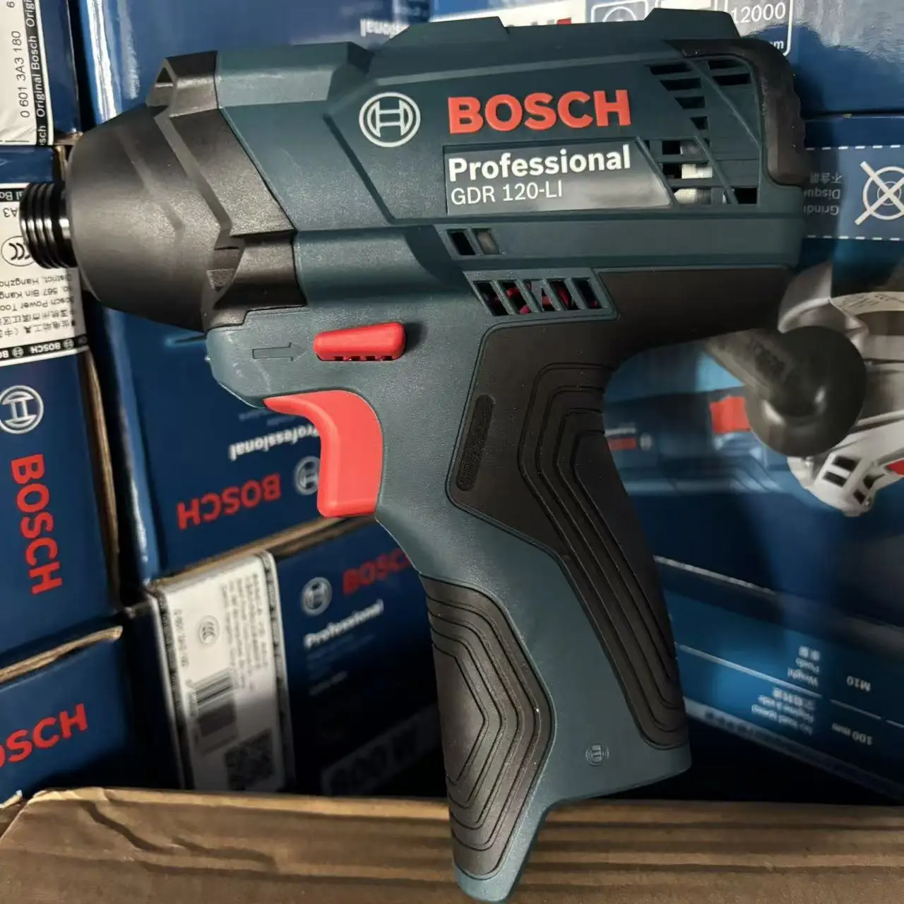 BOSCH GDR120-LI Impact Driver Wrench 12V Professional Cordless 1/4in 100Nm Electril Screwdriver Power  Machine