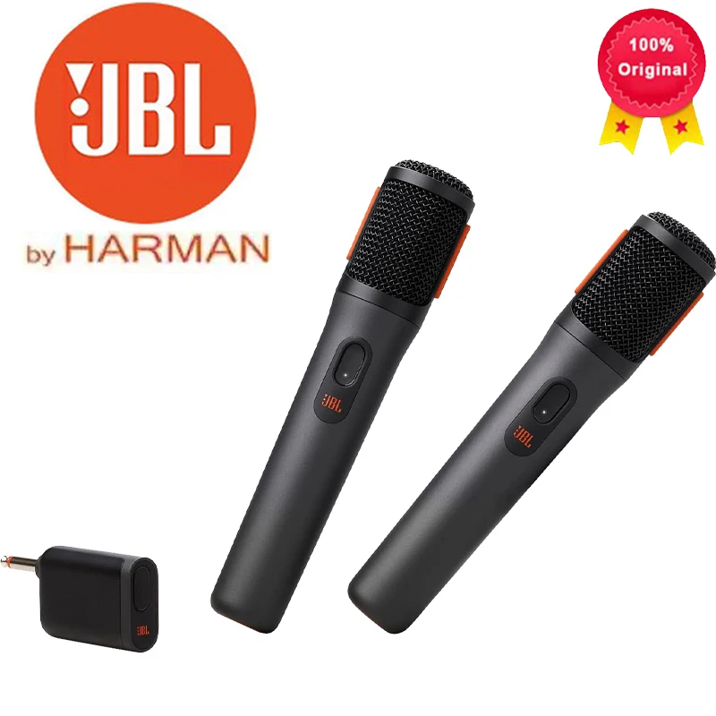 

Портативный беспроводной микрофон JBL PartyBox Authentic с адаптивным шумоподавлением для праздничных вечеринок, домашнего караоке и KTV