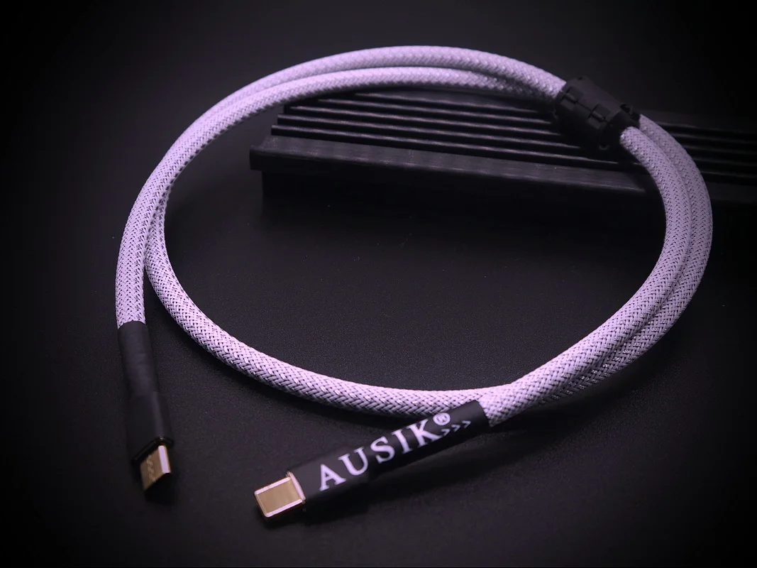 HiFi USB Type C To C  Audio Cable / Canare Audio Cable USB OTG Cable for PC MP3 CD DVD Amplifier DAC AS030