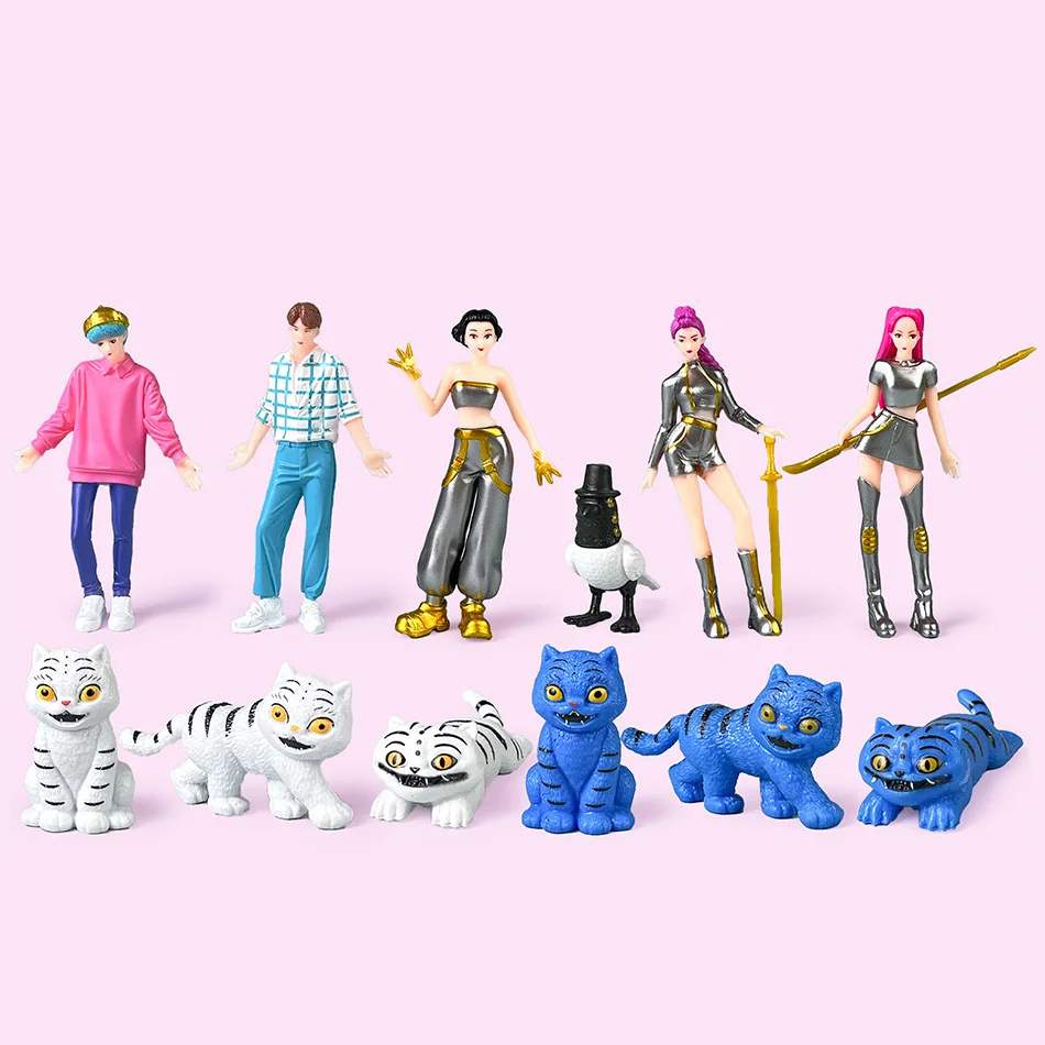 2026 Heißer Verkauf K Pop Demon Hunters Blind Box Serie Anime Figuren Ornamente Puppen Fans Kinder Geburtstagsgeschenk Zufällige Blind Box