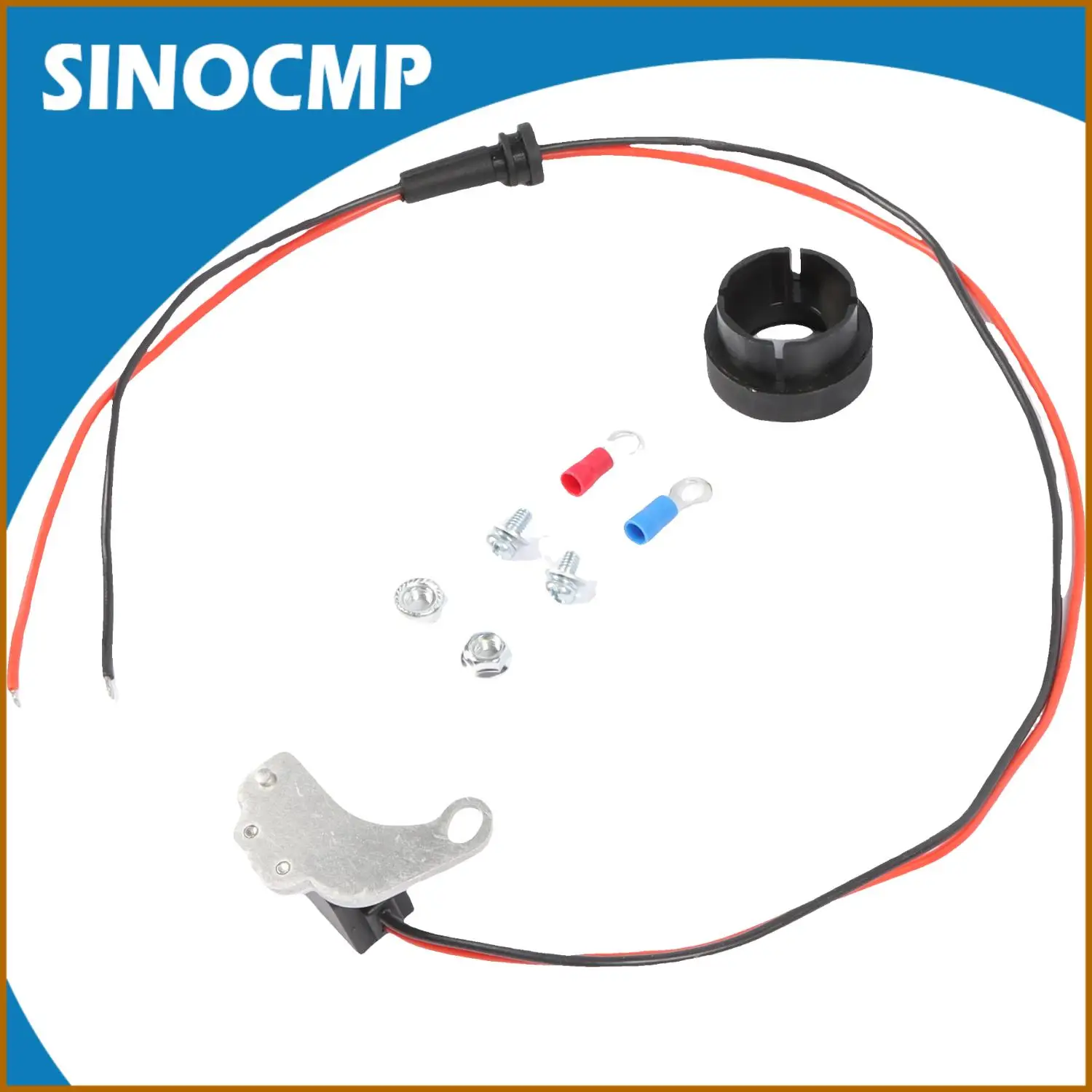 

1set 12V Points-to-Electronic Conversion Kit 1281 for 57-74 Ford V8