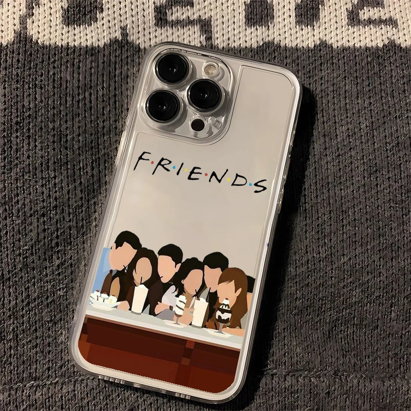 Friends Hot TV Show Phone Case For Xiaomi Redmi Note 13 12 12C 11 10 10C 13C 10s 9 9s 9A 9T 9C 8 Pro Max 4G 5G Transparent Cover