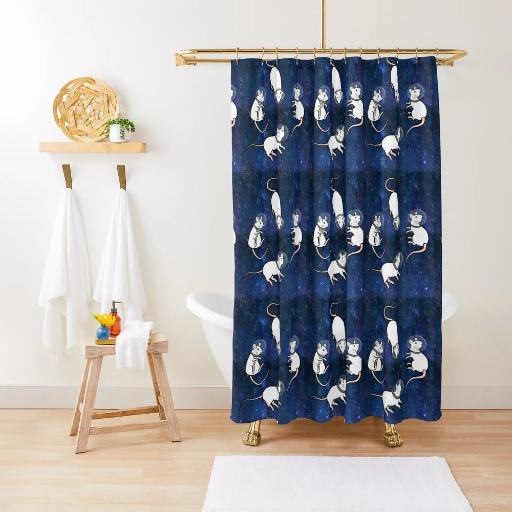

Rats in Space Shower Curtain Funny Shower Window Bathroom And Shower Products Bathroom Accessories Curtain