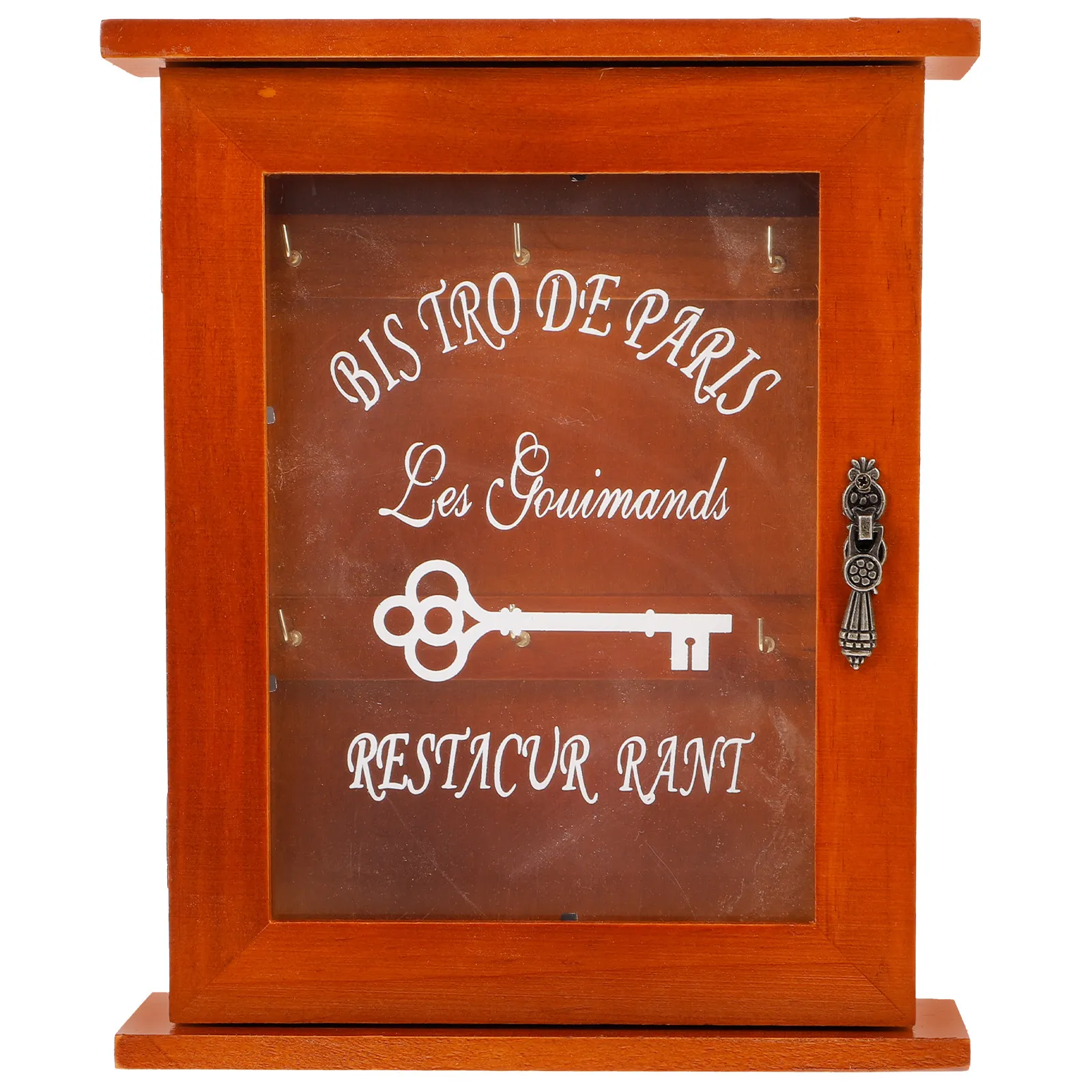 Home Decor Wall Panels - Armoire à clés murale en bois