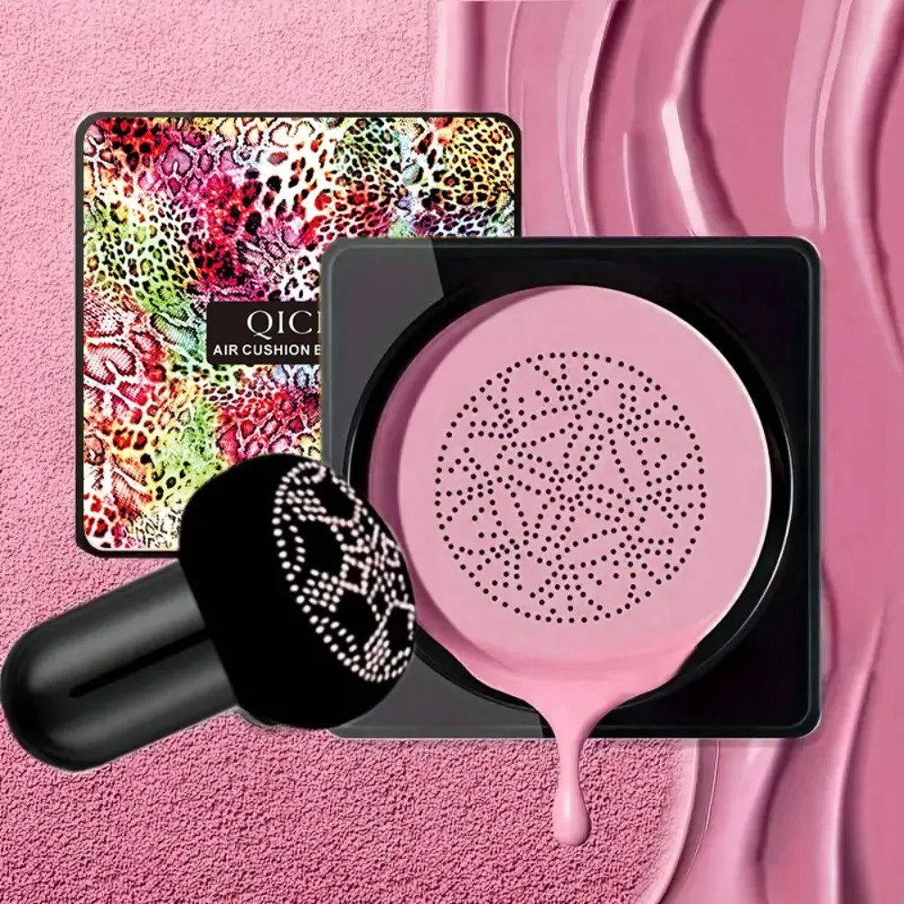 

Simple 3 Colors Air Cushion Blusher Sweatproof Waterproof Blush Palette Quick Drying Long Lasting Concealer Everyday Use