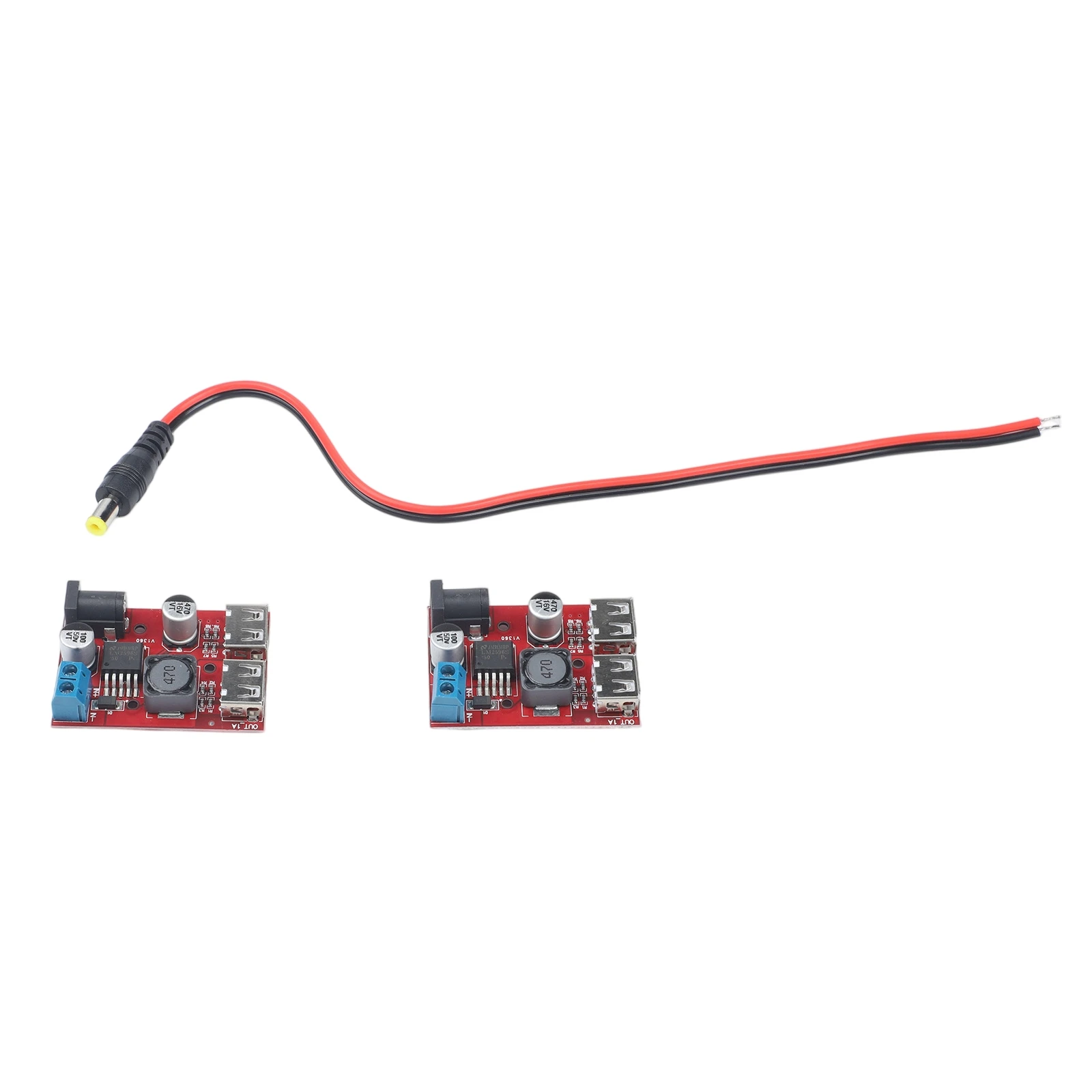 

Dual USB 3A Solar Controller Off-grid Charging 6V-40V DC 5.5x2.1mm Automatic Solar Charging Module Solar Power Part