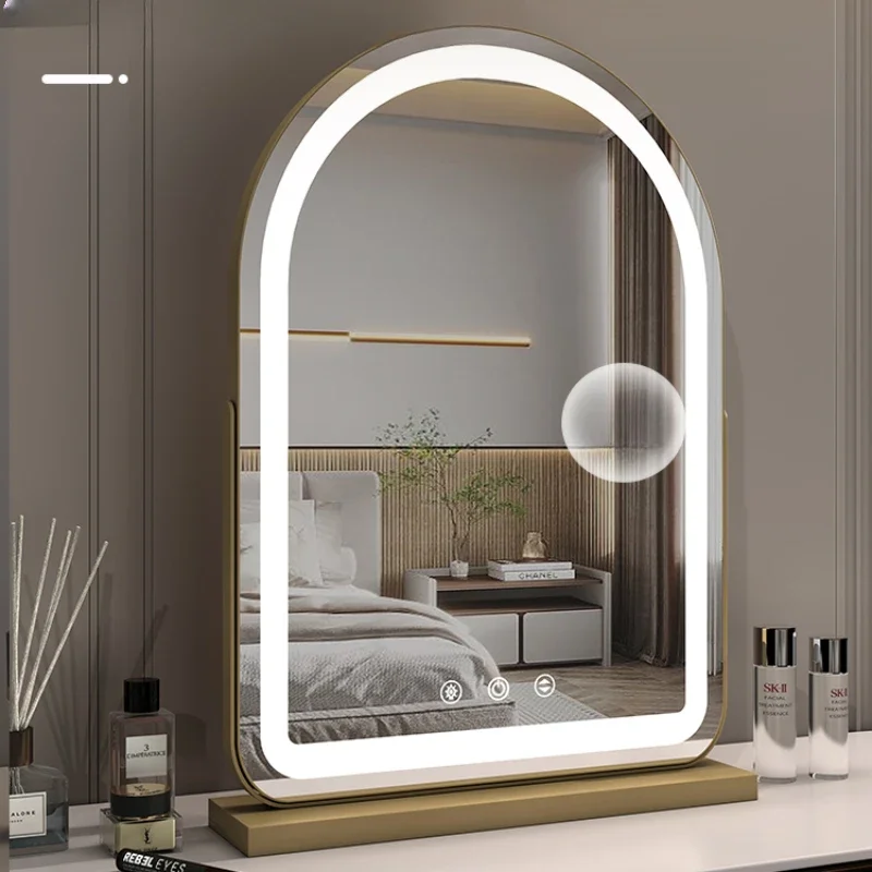 Home Decorative Mirrors Luxury Dorm Korean Bedroom Decorative Mirrors House Vintage House Interior Spiegels Room Decor YN50DM