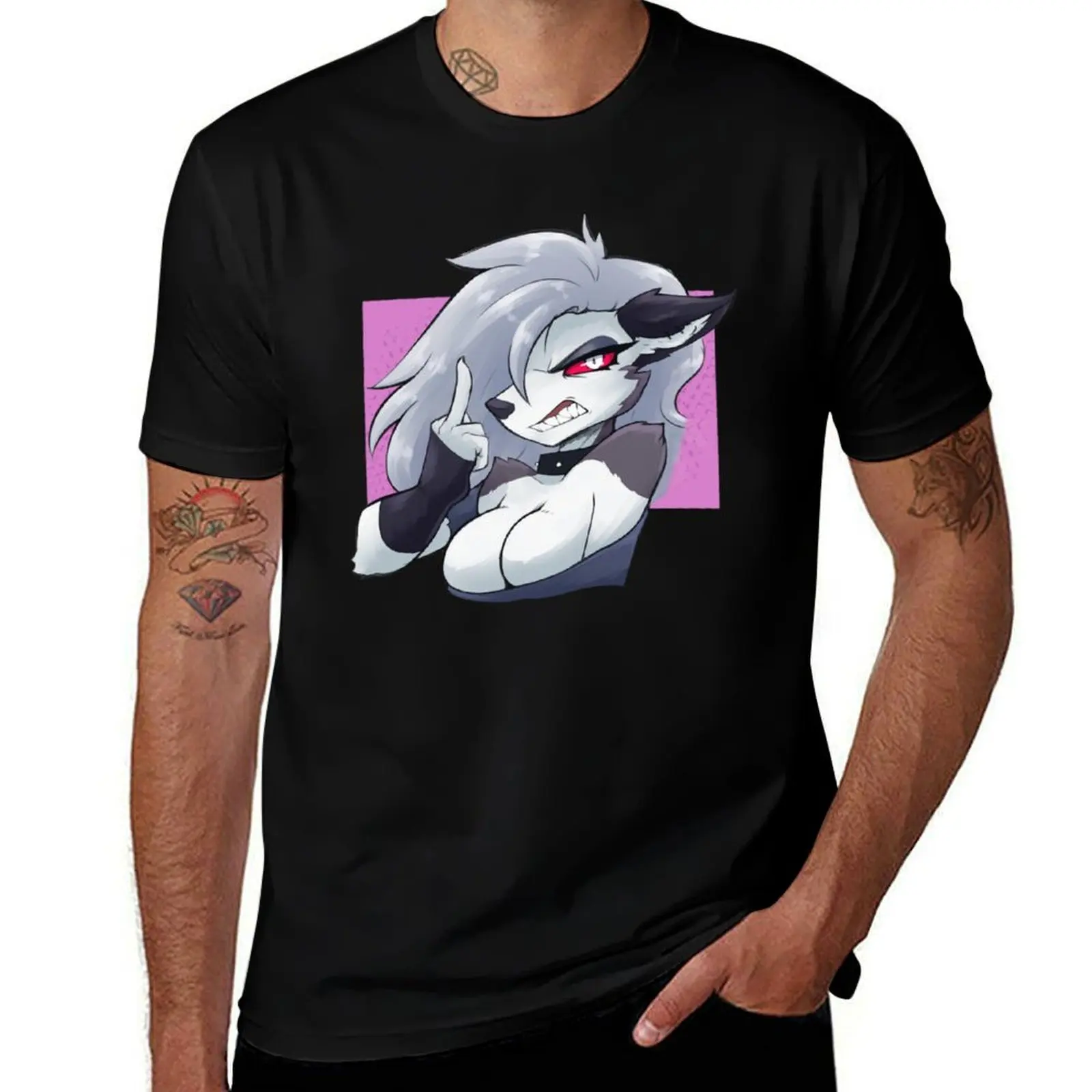 Helluva Boss Loona T-Shirt Stretch Fabric Comfort T-Shirt