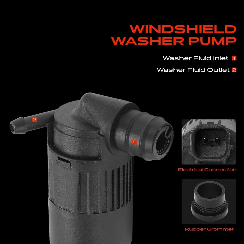 Ford/Lincoln Windshield Washer Pump 3