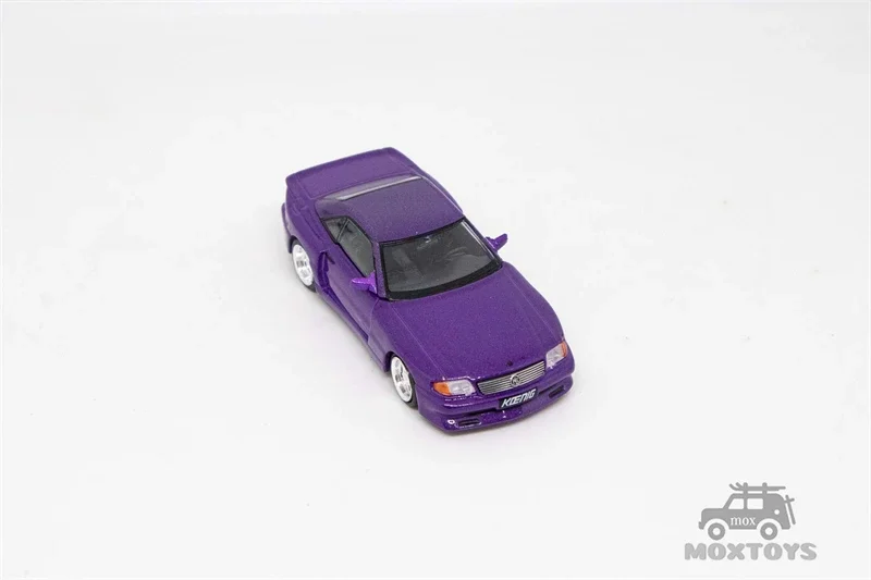 Tarmac Works 1:64 SL 500 Koenig Specials Purple / Black Model Car