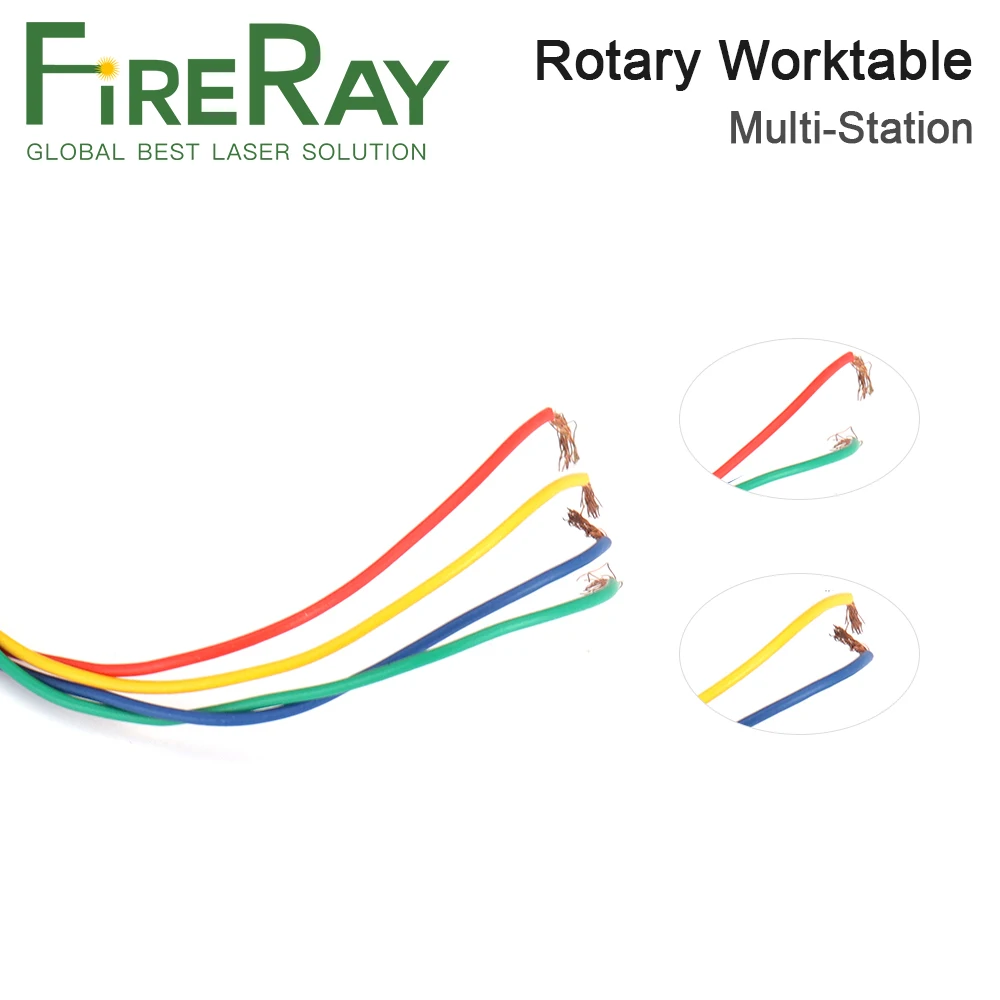 Fireray Multi-station Rotary Worktable for Fiber Laser Co2 Laser Makring Machine