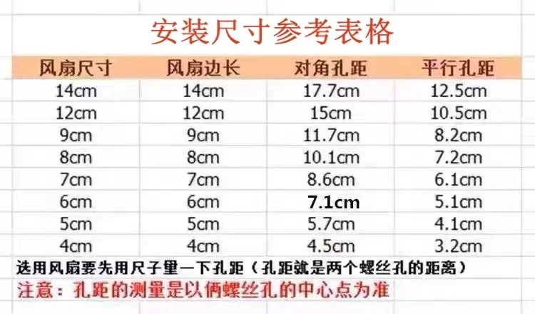 EC الجهد المزدوج 110-220 فولت 5 6 7 8 9 12 14 سنتيمتر فائقة كبيرة تدفق الهواء آلة لحام خزانة مروحة التبريد #3