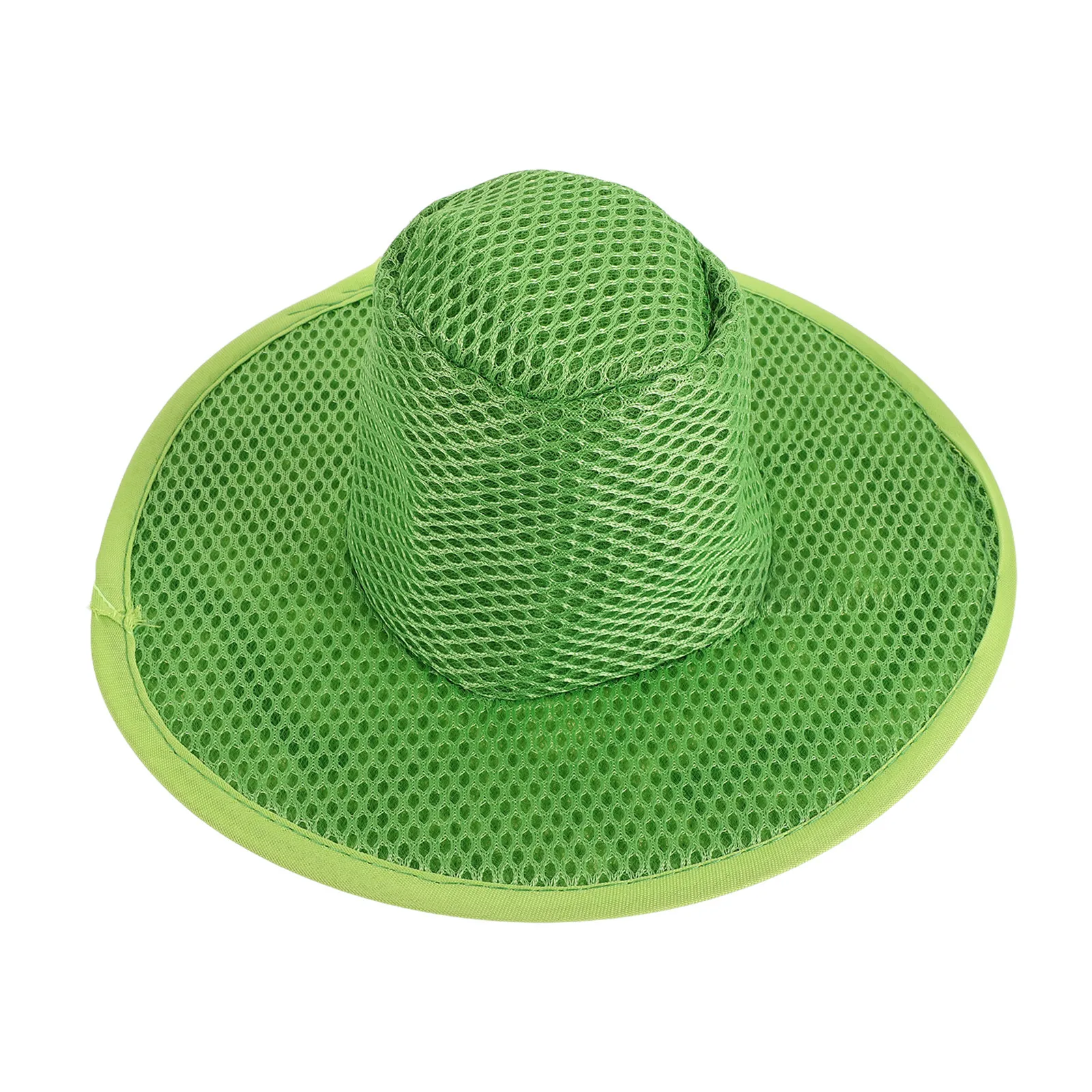 Korean Top Hat Green High Crown Joseon Official Hat Ribbon Wide Brim Flat Top Mesh Costume Headwear Cultural Shows Cosplay