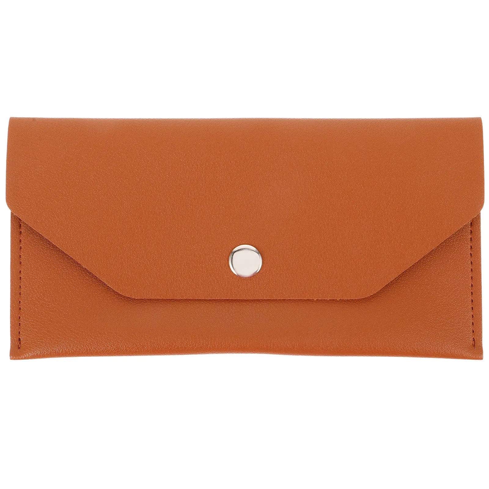 

Men's Envelope Style Wallet PU Material Multi Function Card Pouch with Id Cash Slots Stylish Lightweight Business Travel