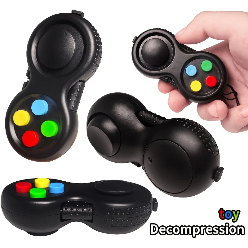 Fingertip cushion decompression handle fun hand-made gift novelty decompression toy game handle can relieve stress and anxiety.