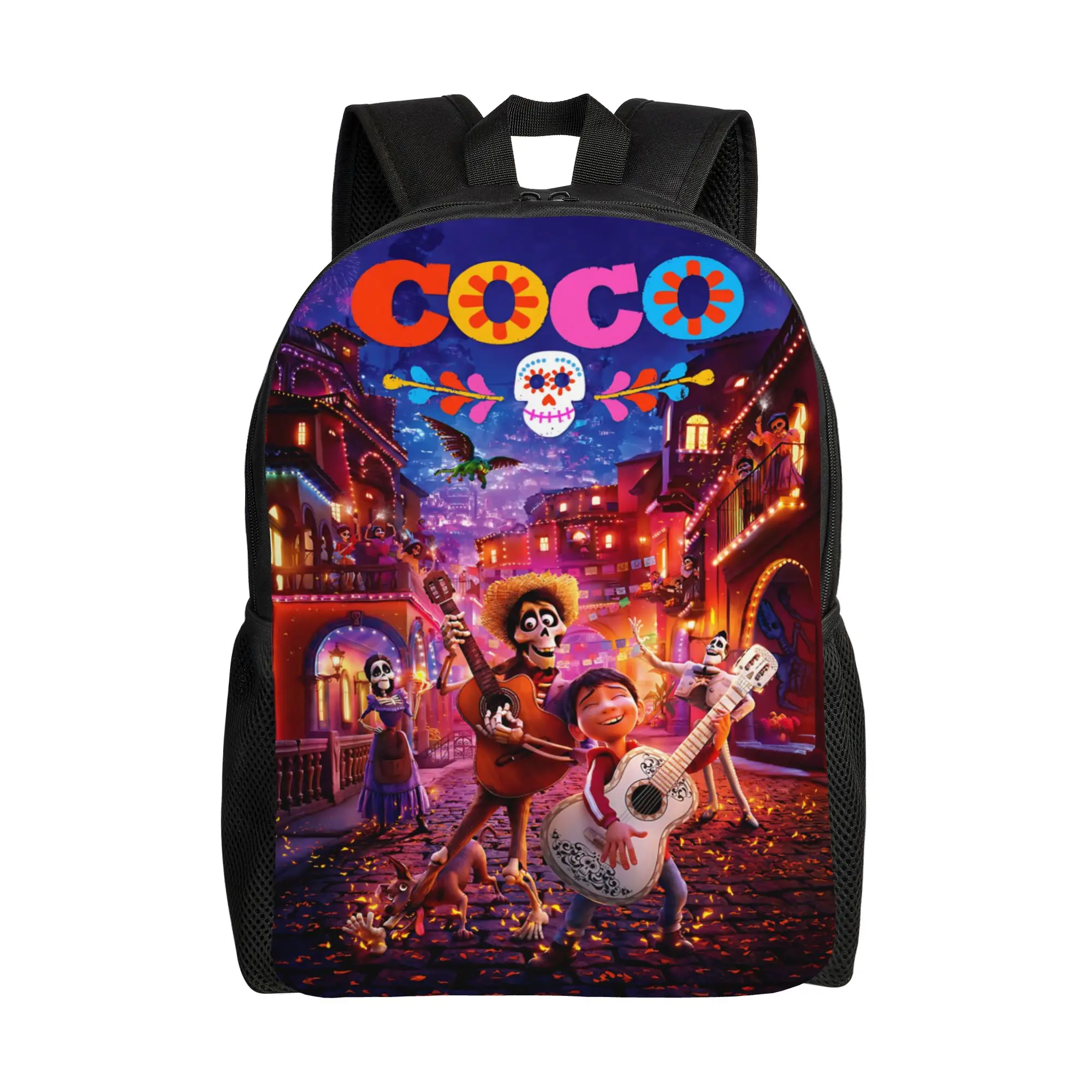 

1PC Backpack Coco Daypack Find Your Music Dream High Street Outdoor Large Capacity Rucksack