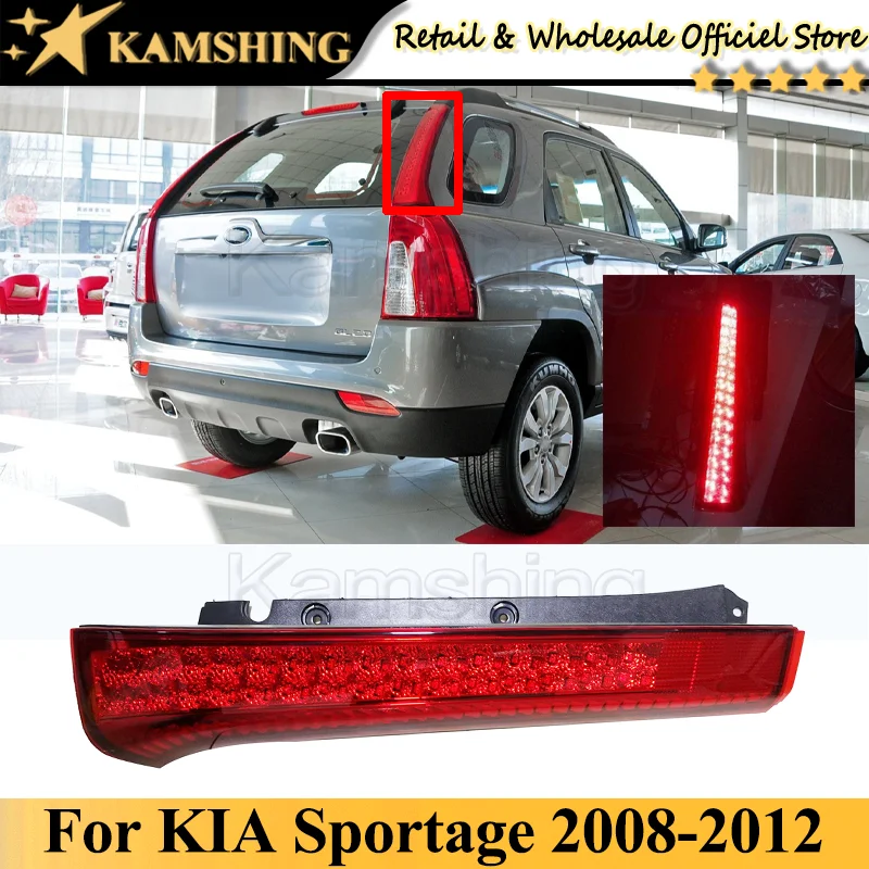 

CAPQX LED Rear Tail light lamp Assembly Reflector For KIA Sportage 2008 2009 2010 2011 2012 Rear Brake Light Taillight Taillamp