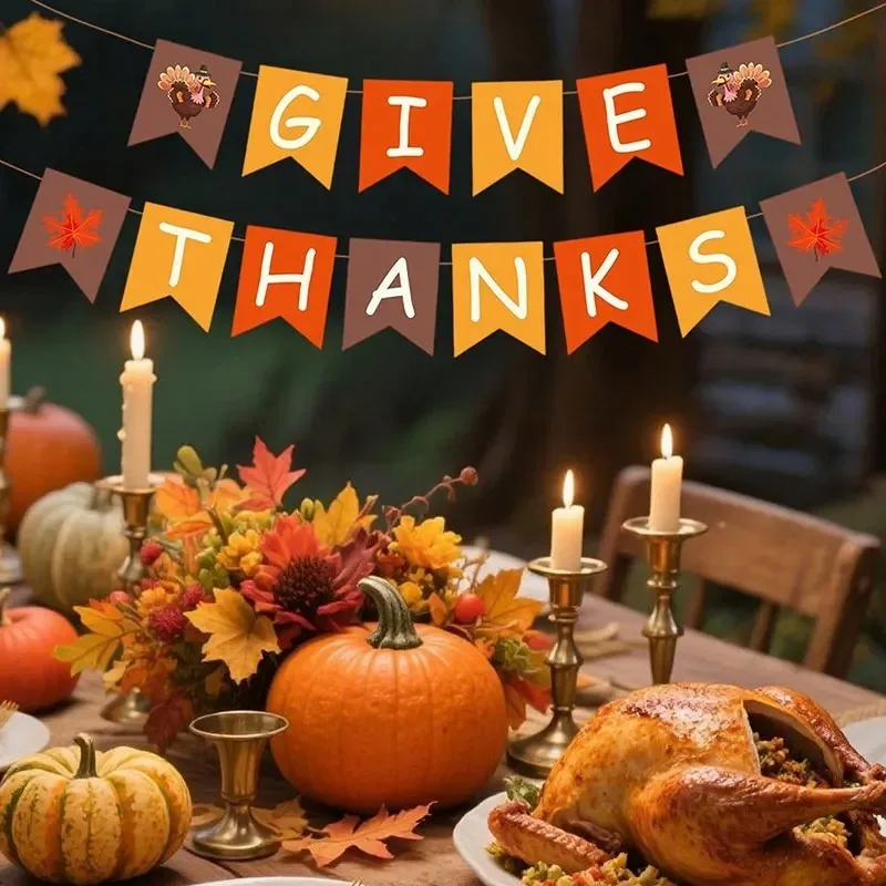 Fall Colors Commonly Used in Thanksgiving Party Supplies