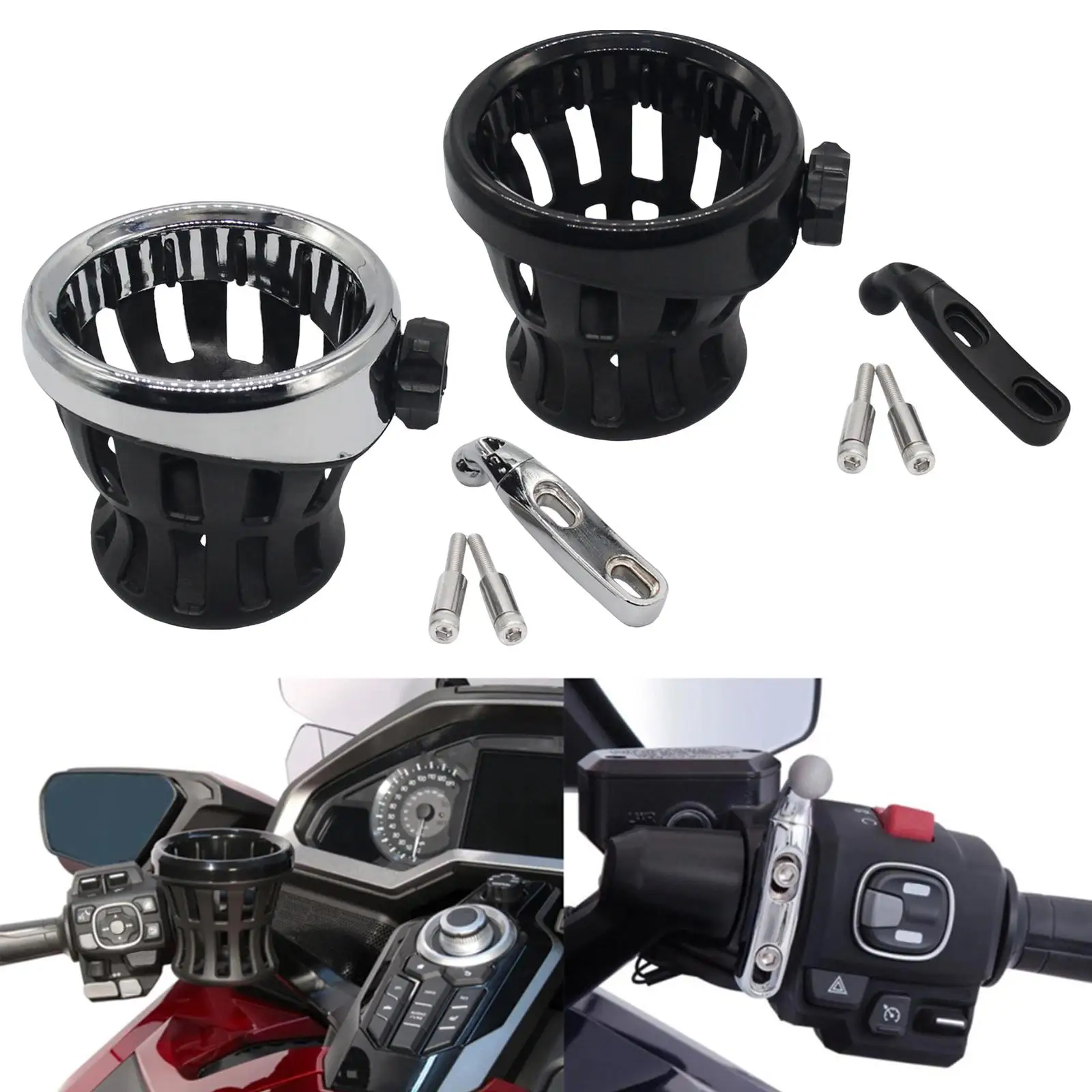 Piezas del portavasos de la motocicleta para Honda Gold Wing GL1800