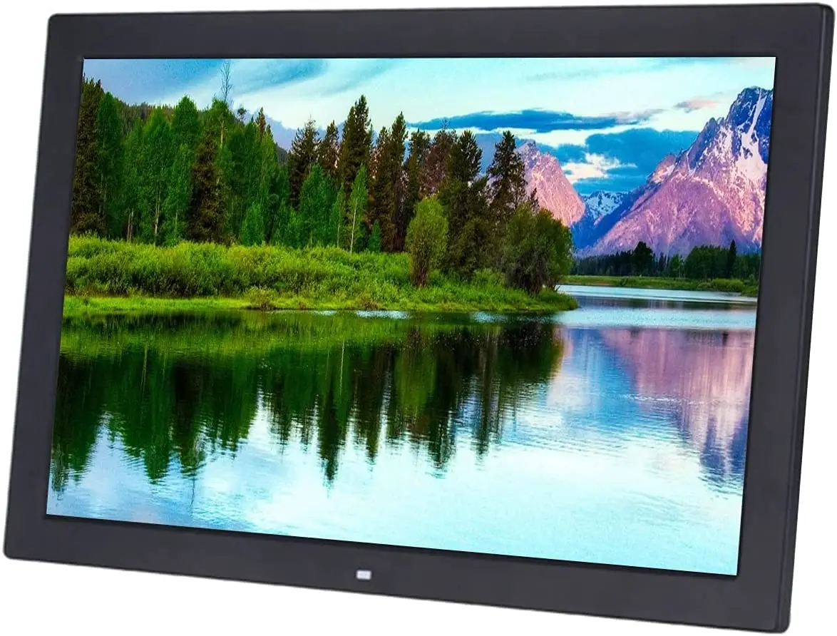AMABOO18.5 Inch Digital Photo Frame HD Video Download English Video Advertising Player With Human Body Sensing