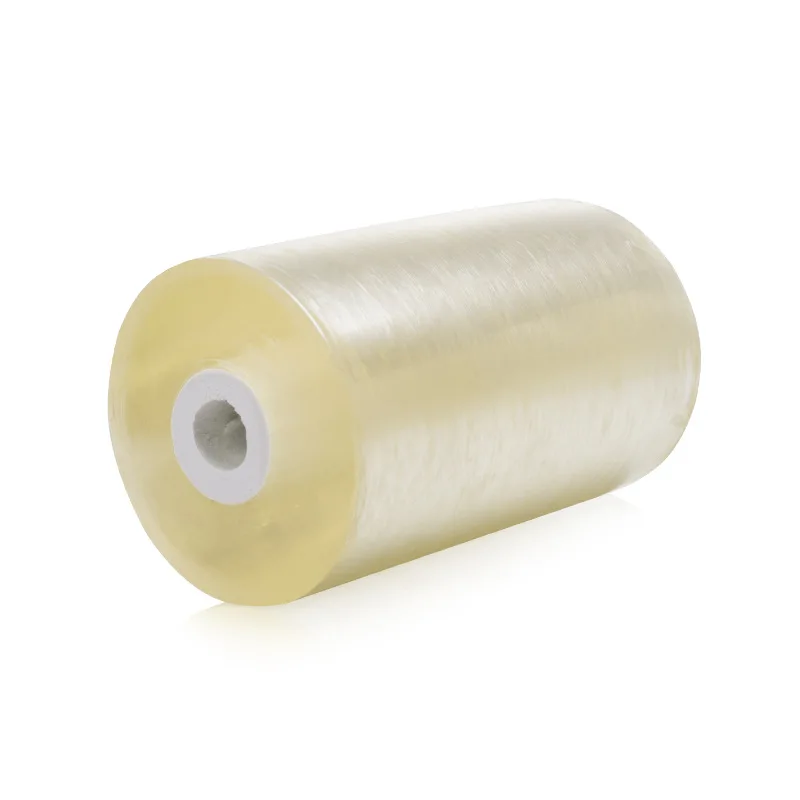 PVC Stretch Wrap Roll - Industrial Self-Adhesive Packing Film for Bundling, Palletizing & Wire Protection