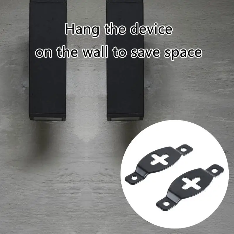 31KB 2pcs Speaker Mounting Brackets For Secure Wall Installation Space Saving Hanger