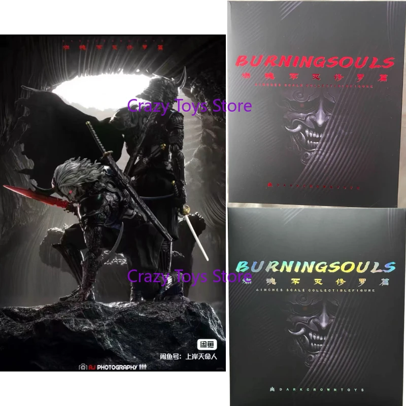

In Stock DARKCROWN TOYS BURNINGSOULS Action Model Toy 6-inch Scale Collectible Figure Samurai Collection Gift