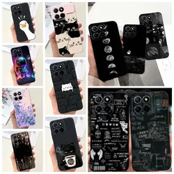 For Honor 70 Lite Case Shockproof Soft Silicone Bumper For Honor X8b Back Cover Luxury Stylish Fashion Painting Honor70 70Lite