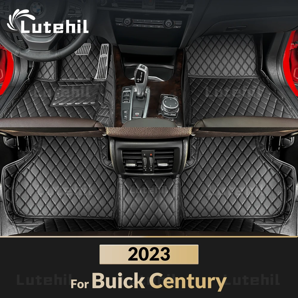

Custom Car Floor Mats For Buick Century 6-Seat 2023 Automobile Carpet Cover Interior Details Accessories Protective Pad Parts