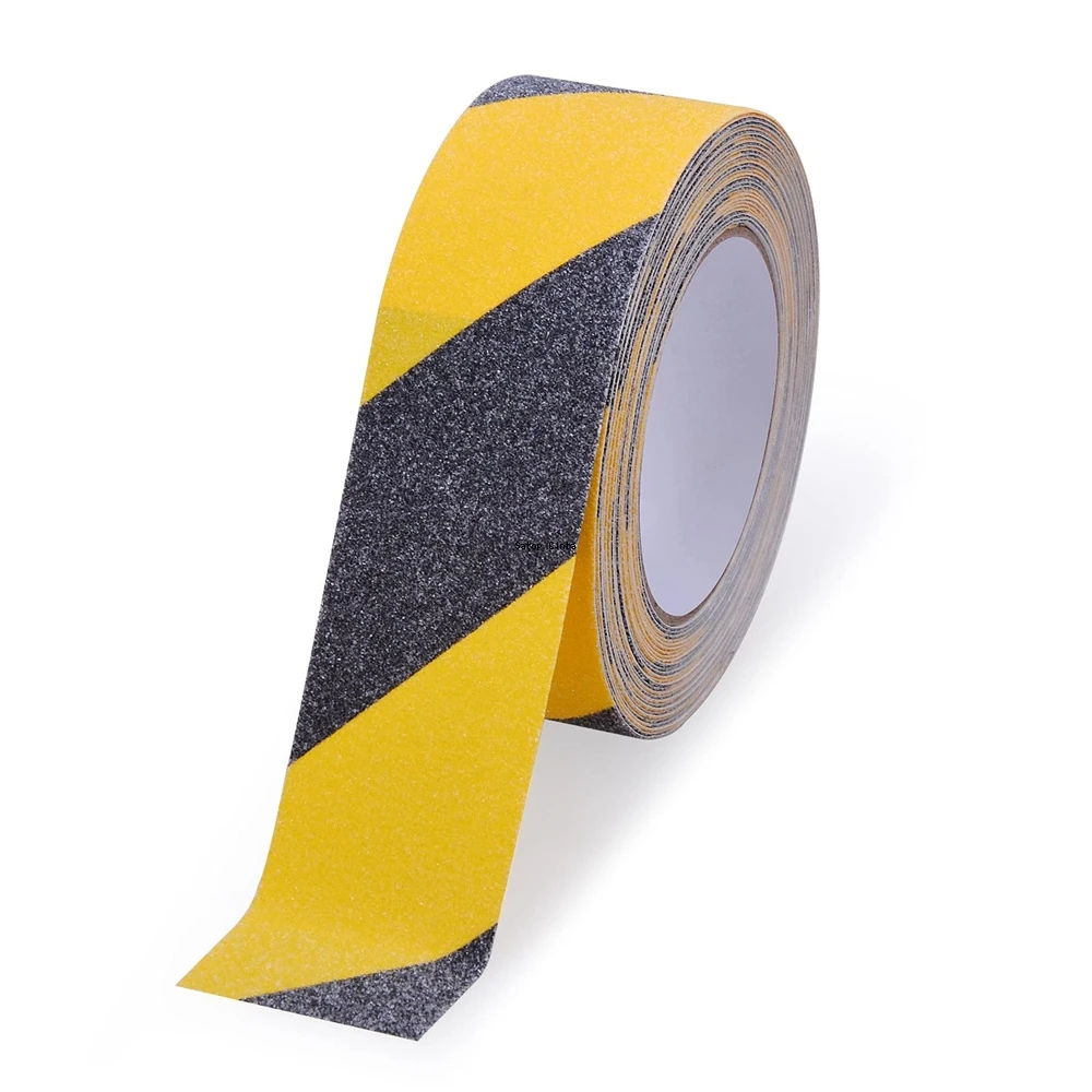 5cm*5m Anti-slip Tape Outdoor Sticker Elderly Yellow-Black Non Slip Strong Strip Adhesive Safety Film For Stair Floor Tread Step