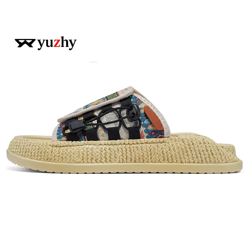 

Men's Slippers Comfortable Lightweight Soft Sole Casual Slides for Indoor Outdoor Daily Wear All Seasons