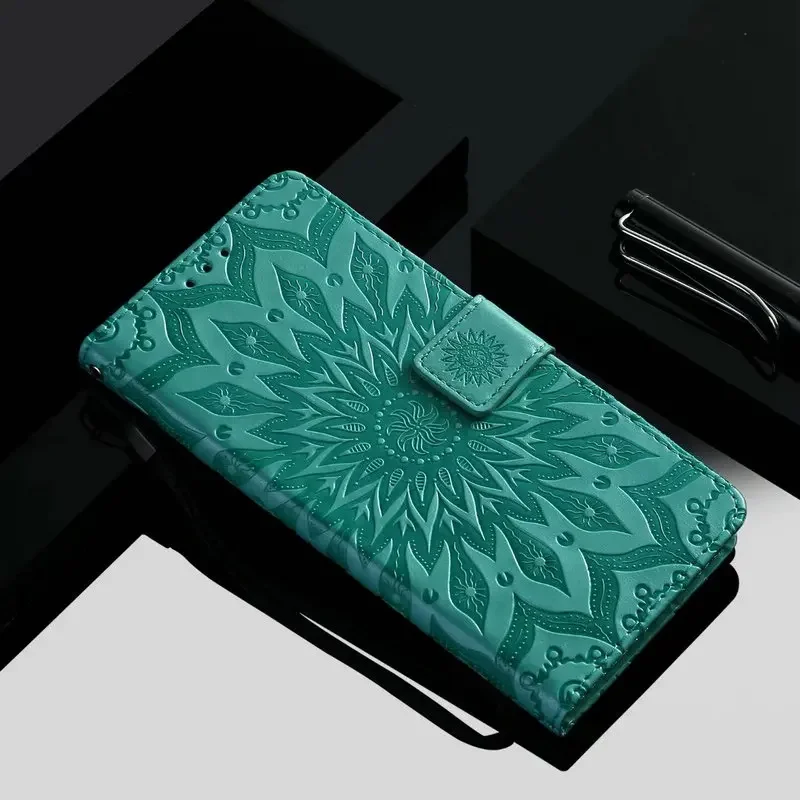 POCO X6 PRO 5G 3D Embossing Flower Luxury Leather Case Wallet Book Holder Flip Cover For Xiaomi POCO X6 PRO 5G Phone Bags