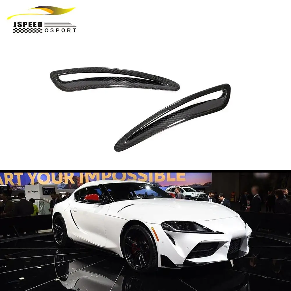 

Suitable for Carbon fiber hood fender vents of Toyota SUPRA A90 2019-2020