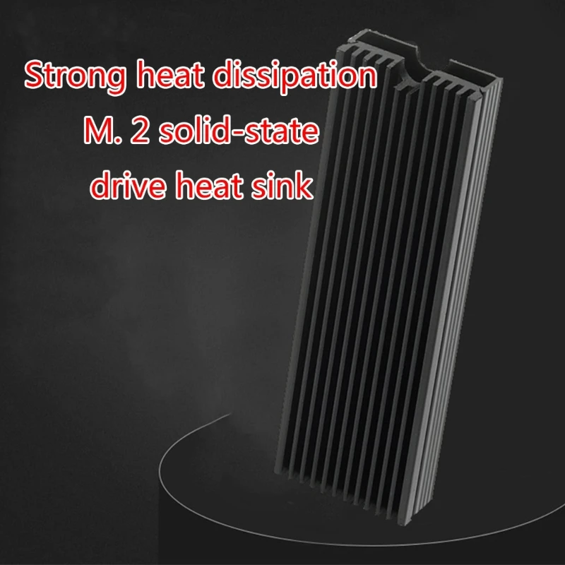 M2 Heatsink SSD Cooler for M2 2280 SSD NVMe Heatsinks with Silicone Thermal Pad