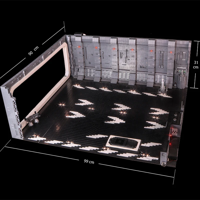 Wars MOC-0631 Docking Bay 327 for UCS Falcon 75192 and 05132 compatible parts building bricks Model kit for adults assemble toy