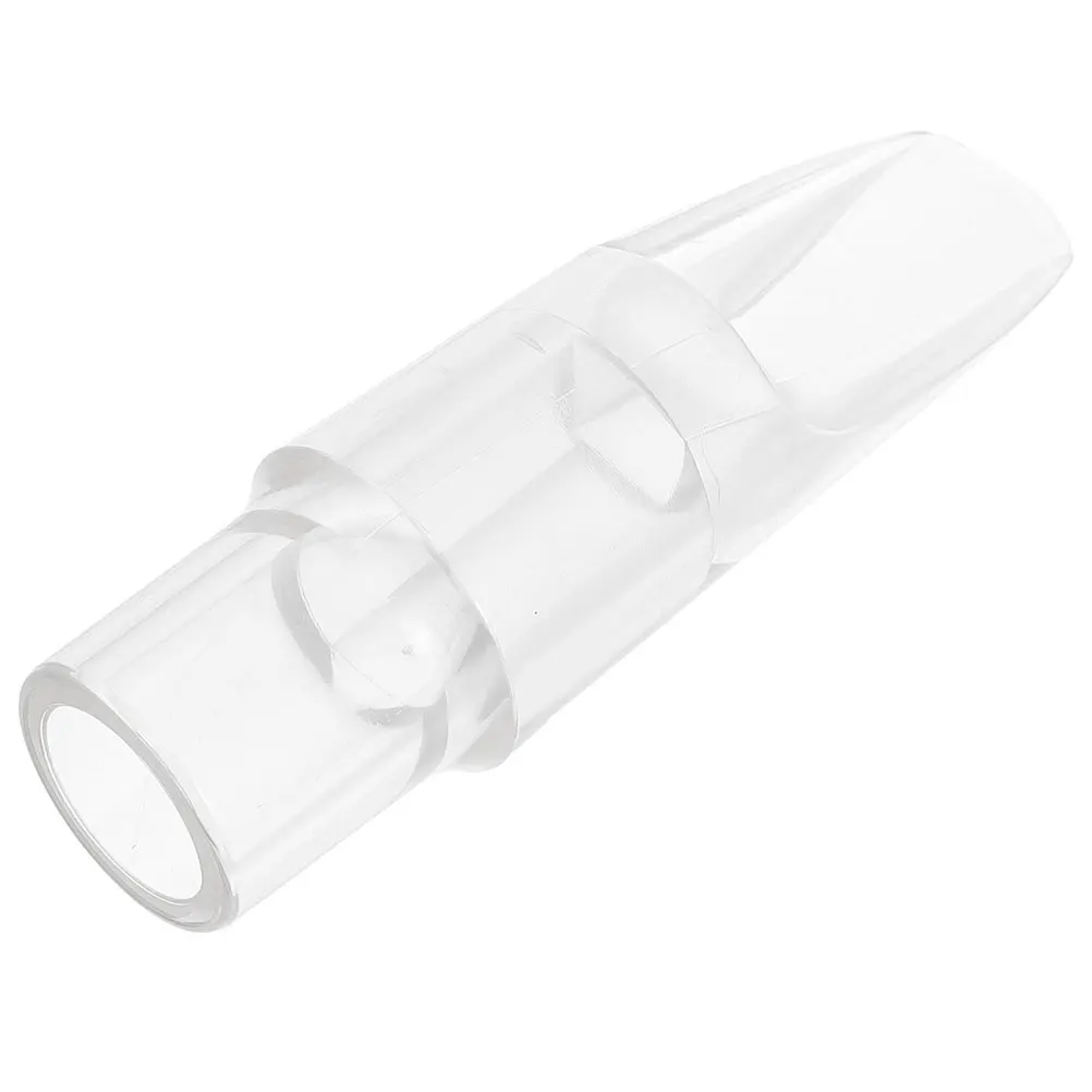 

Transparent Soprano Saxophone Head Durable Plastic Easy Blow Professional Saxophone Replacement Musical Instrument Accessory