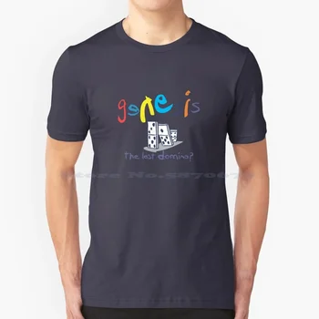 Domino Last - 4 Nice T Shirt 100% Cotton Tee Last Domino Genesis Phil Collins Peter Gabriel Music Arctic Monkeys Genesis Band